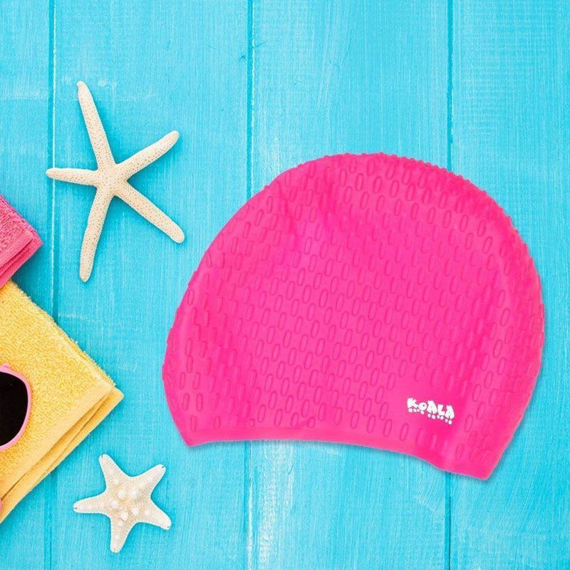 Gorra para Natación Rosa Granulada