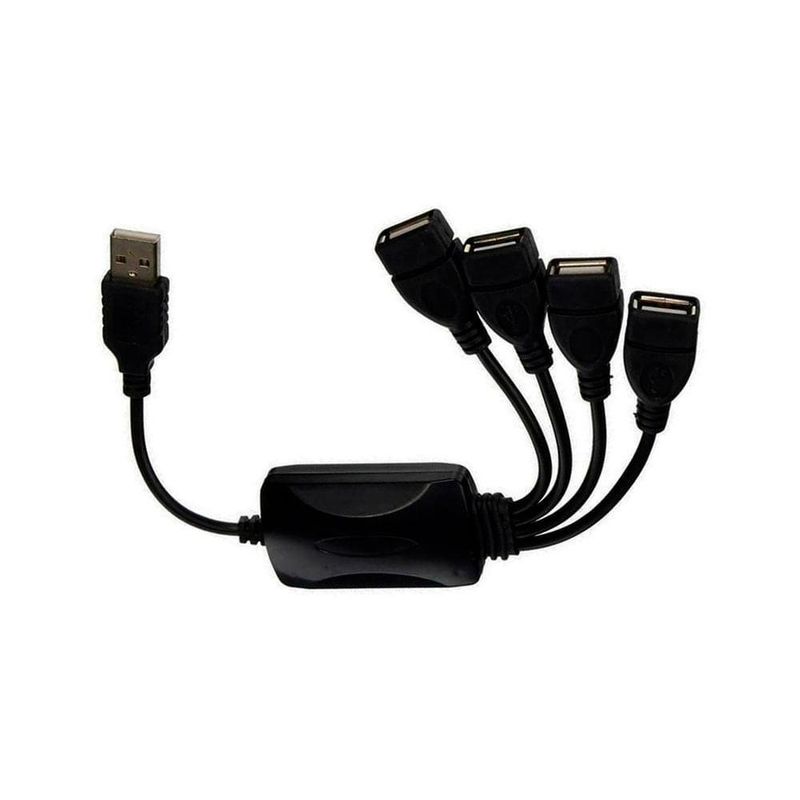 Concentrador Usb 2.0 De 4 Entradas 480 Mbps - Xtech