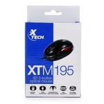 Mouse Óptico Alámbrico Negro XTM195 - Xtech