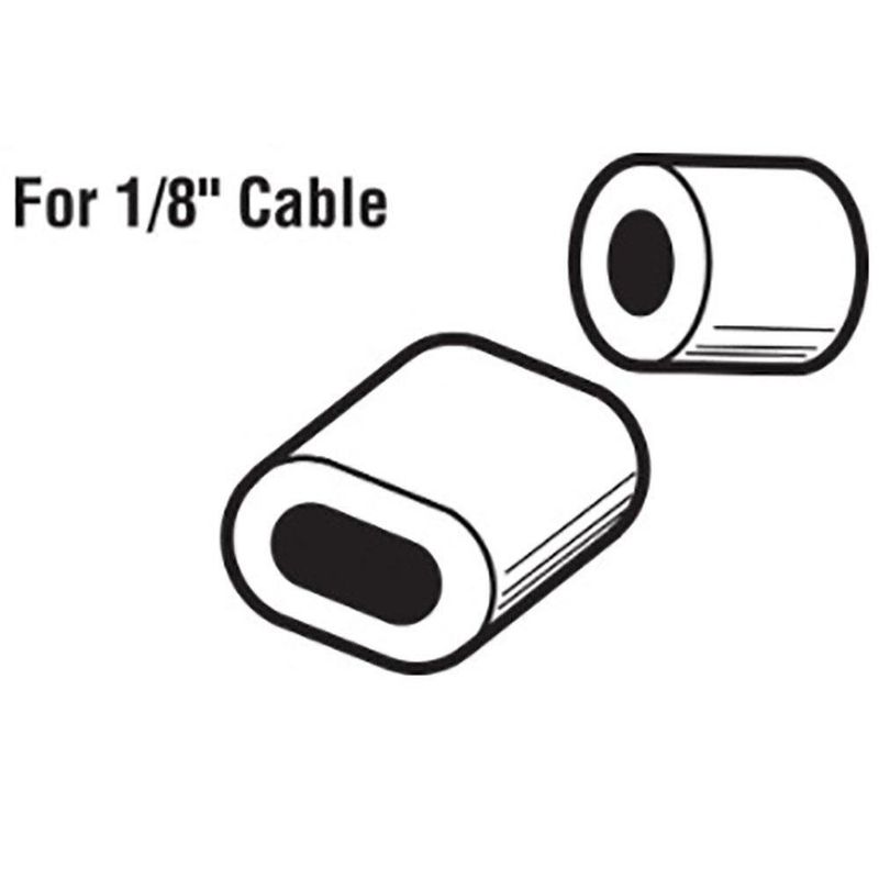 Seguros Para Cable De 1/8 Plg - Door Products Inc.