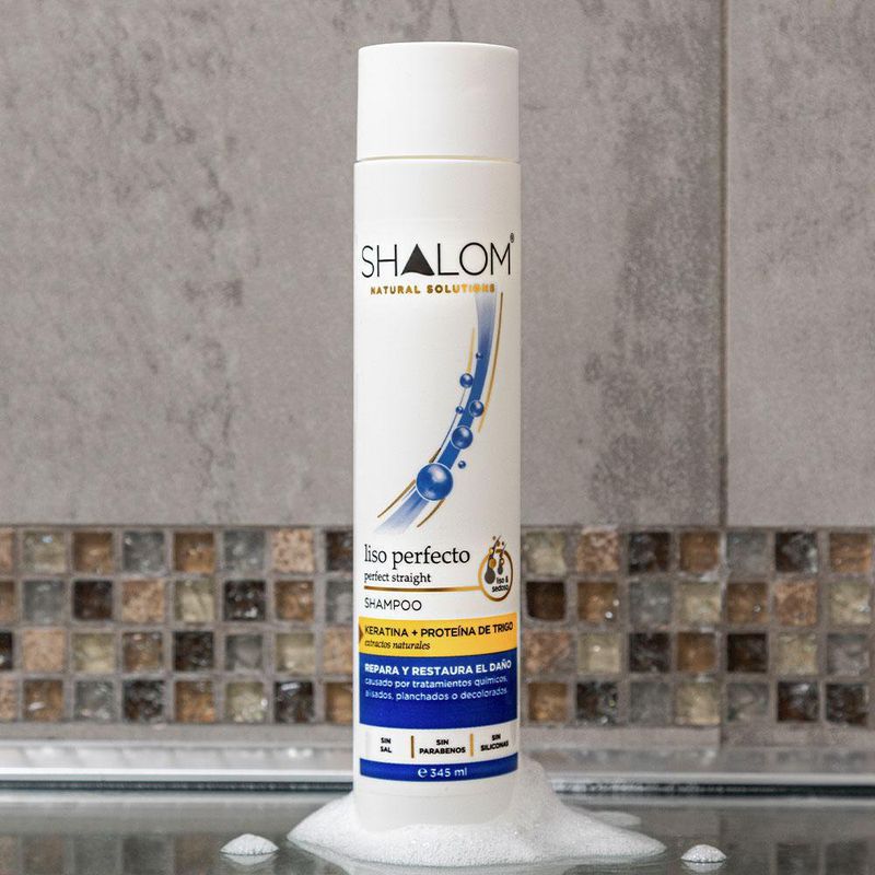 Shampoo Liso Keratina + Trigo 345Ml - Shalom