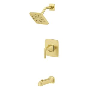 Mezcladora Bruxie Monocomando para Ducha Dorada - Pfister