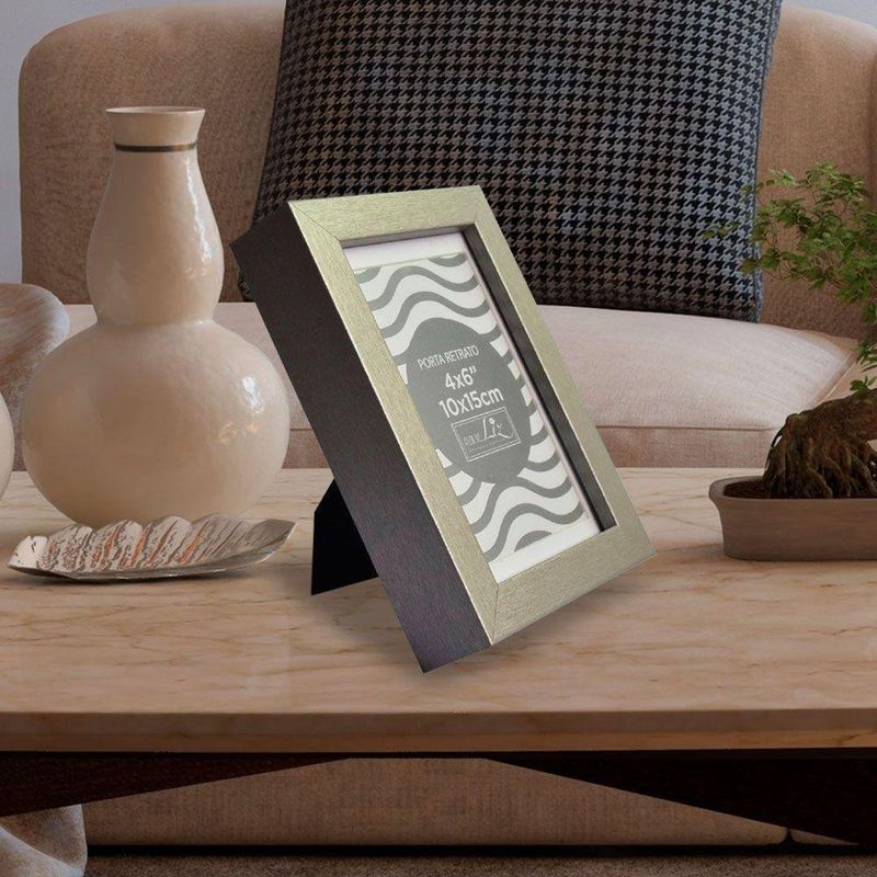 Marco para Foto Plateado