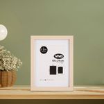 Marco Para Foto Madera Clara 18 X 24 Cm - Viva