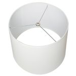 Pantalla para Lámpara T-10 Color Crema Diseño Cónico