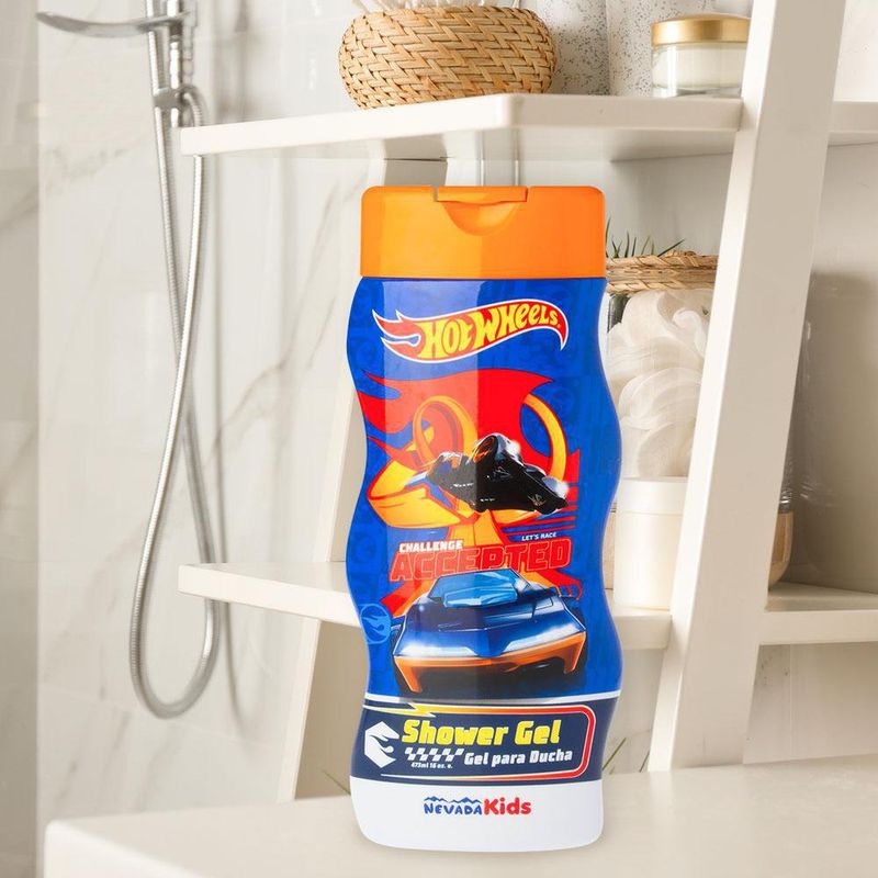 Gel De Ducha Para Niños 473 Ml - Hot Wheels