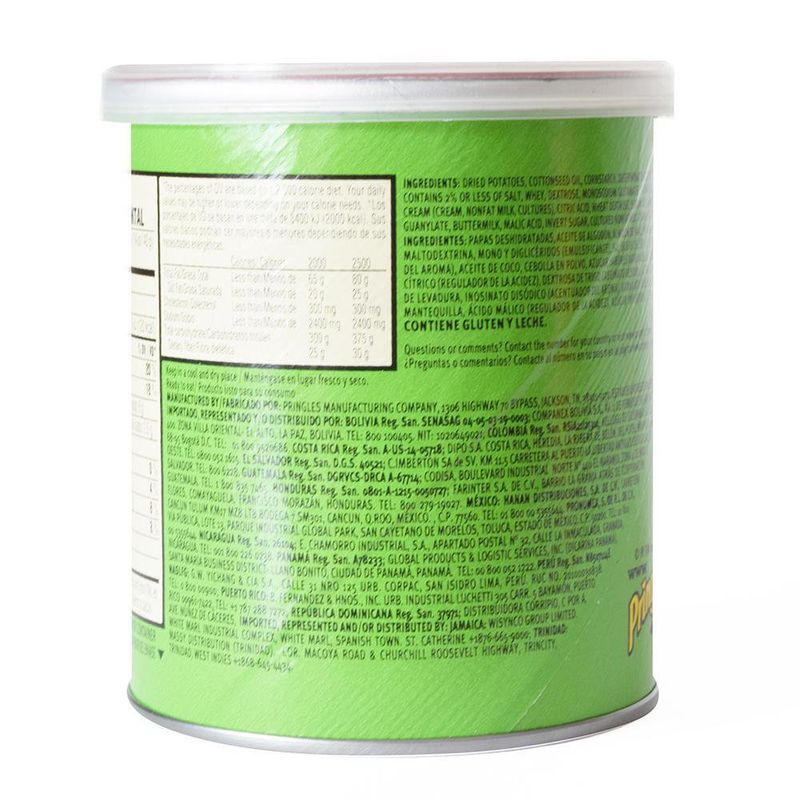 Pringles Crema Y Cebolla Pequeño 40 G