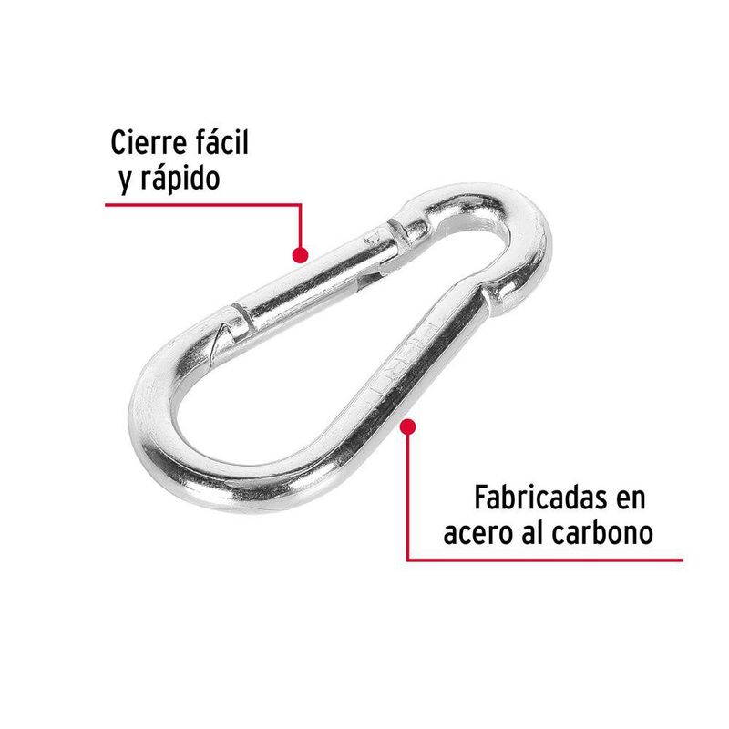 Bandola Tipo Mosquetón de 3/8 Plg