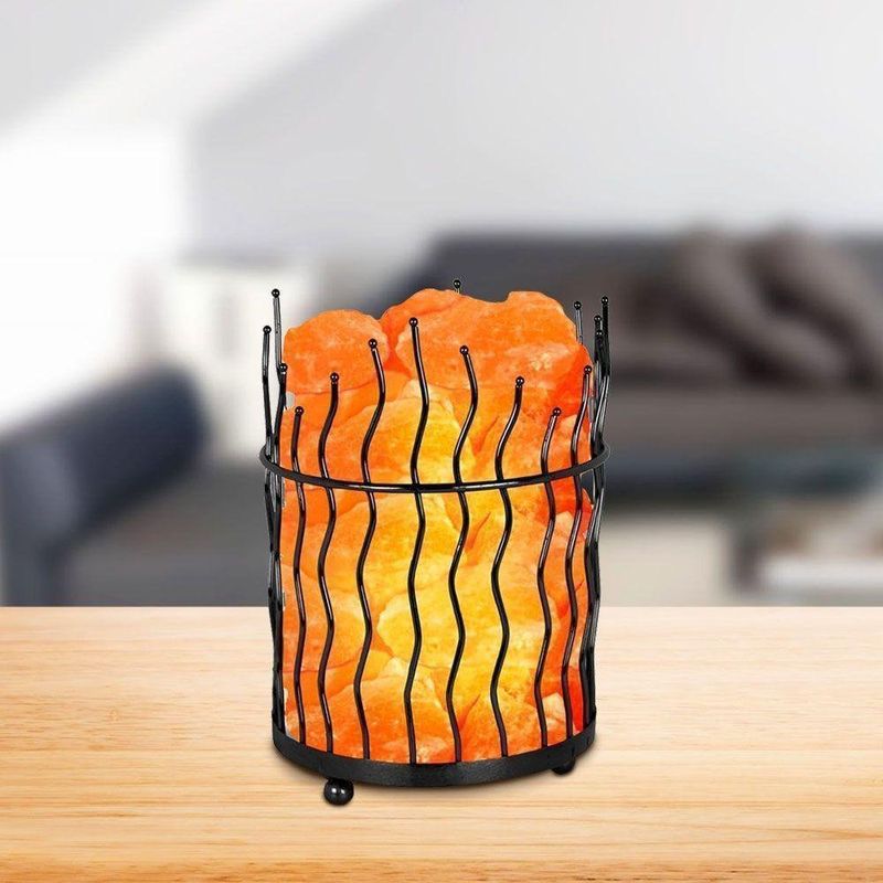Lámpara De Mesa Cristal De Sal Del Himalaya 1 Luz 25W - Himalayan Glow