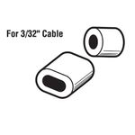 Seguros Para Cable De 3/32 Plg 4 Pzas - Door Products Inc.