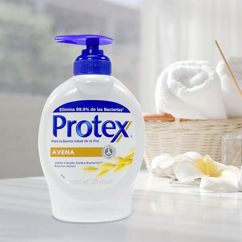Jabón Para Manos Avena Líquido 221 Ml - Protex
