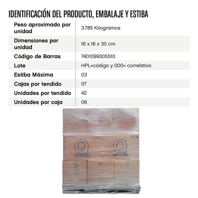 Gel Antibacterial Sin Aroma De 1 Gal - Derma-Q