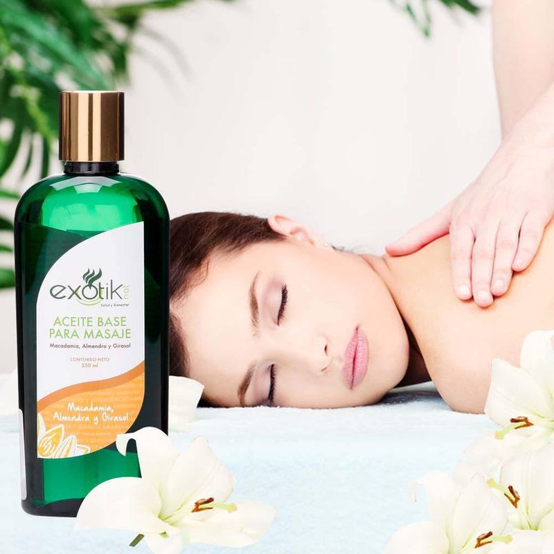 Aceite Base Para Masaje 250 Ml - Exotik
