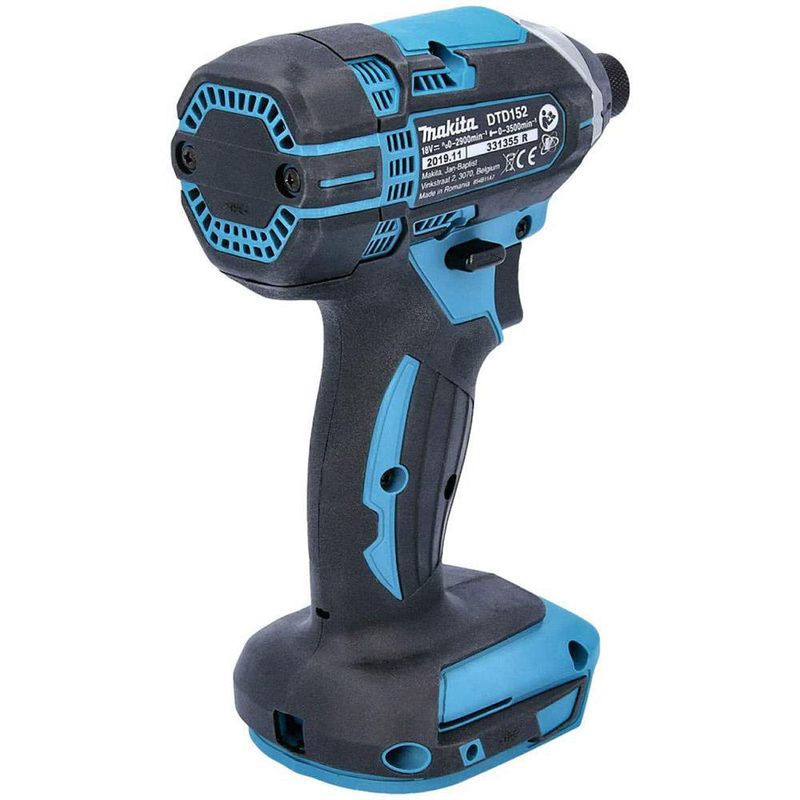 Atornillador de Impacto Inalámbrico de 18 V y Mandril de 1/2 Plg