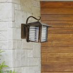 Farol De Pared Para Exterior 1 Luz 12 W - Zlumini