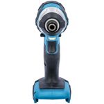 Atornillador de Impacto Inalámbrico de 18 V y Mandril de 1/2 Plg