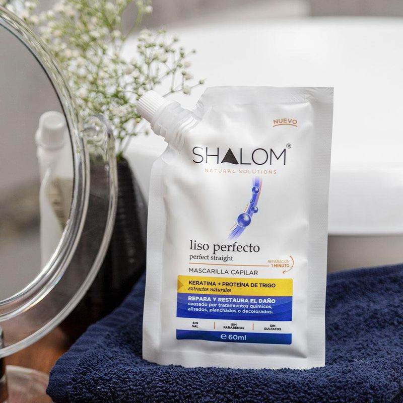 Mascarilla Capilar Liso Perfecto - Shalom