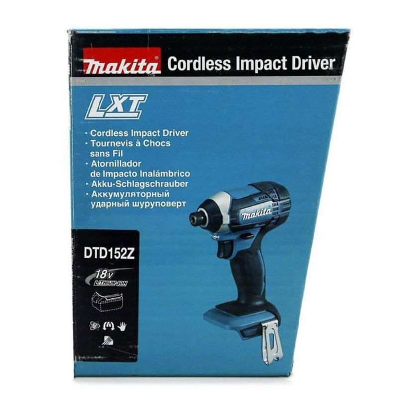 Atornillador de Impacto Inalámbrico de 18 V y Mandril de 1/2 Plg