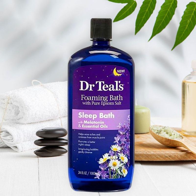 Burbuja de Tina Bath Melatonina - Dr. Teal´s