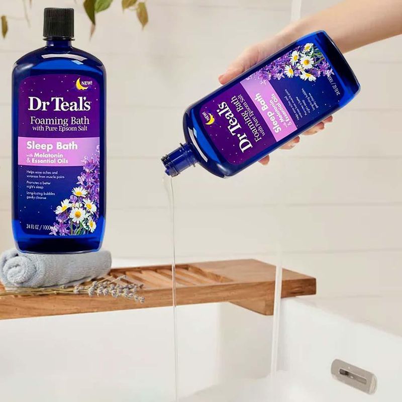 Burbuja de Tina Bath Melatonina - Dr. Teal´s