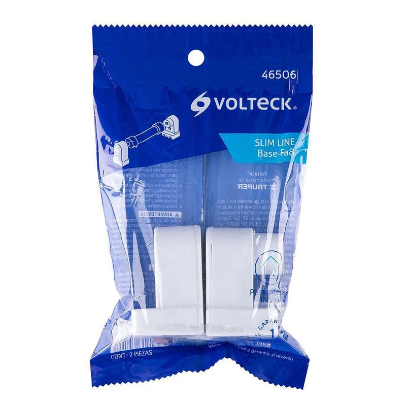 Socket Slimline Baquelita Blanco - Voltech