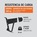 Carretilla de 4.5 Pies con Llanta Reforzada 580 Kg