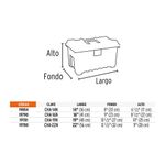 Caja de Herramientas Plástica 19 Plg - Truper