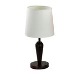 Lámpara De Mesa Clásica Negra 1 Luz 40W