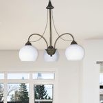 Lámpara Colgante de 3 Luces 40 W