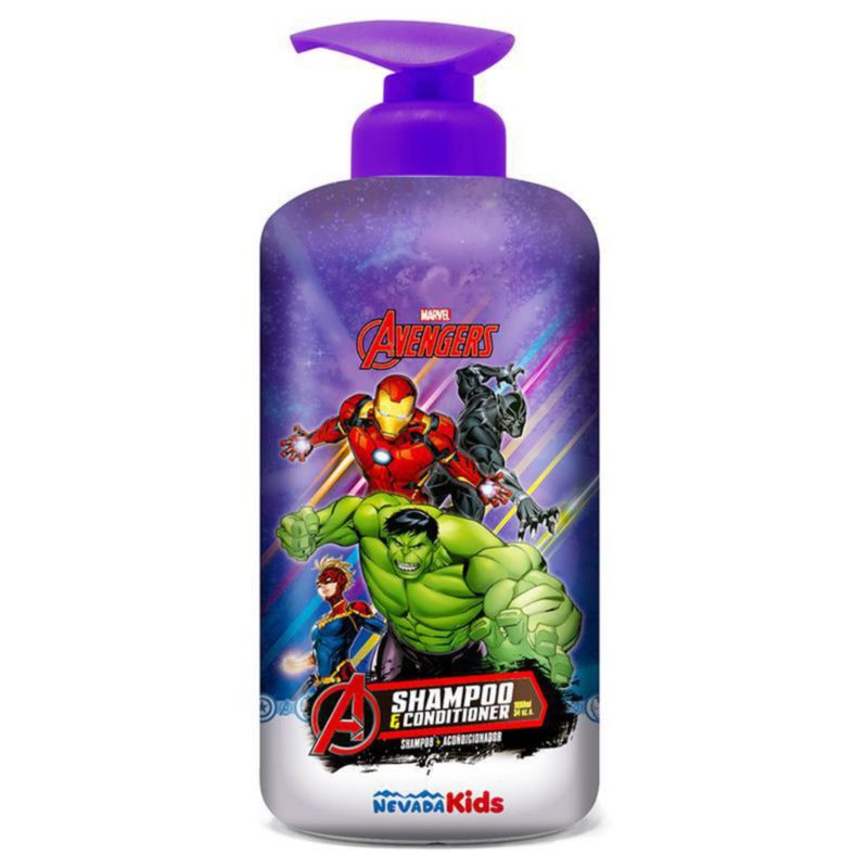 Shampoo Y Acondicionador 1000 Ml Avengers - Marvel/Nevada Kids