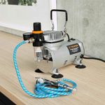 Compresor para Aerógrafo de 1/5 Hp - Truper
