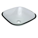 Lavamanos de Sobreponer Bowl de Vidrio 350 Tb