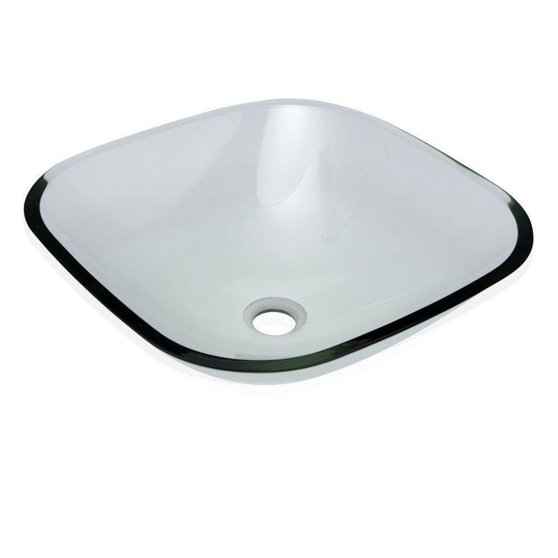 Lavamanos de Sobreponer Bowl de Vidrio 350 Tb