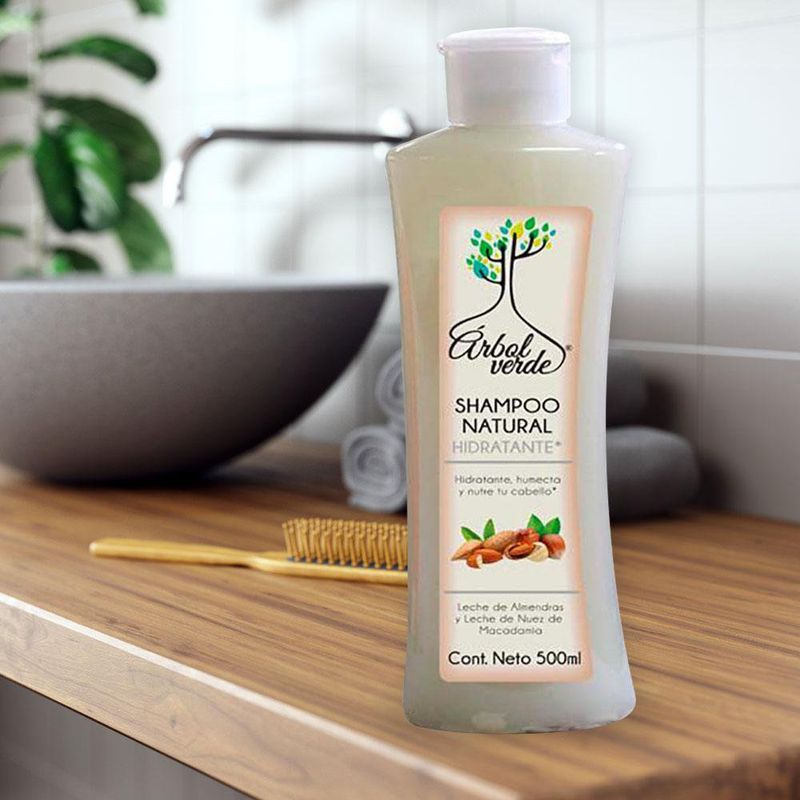 Shampoo Hidratante 500 Ml - Arbol Verde