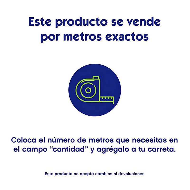 Tubo de PVC 3/4 Plg 250 PSI Blanco por Metro