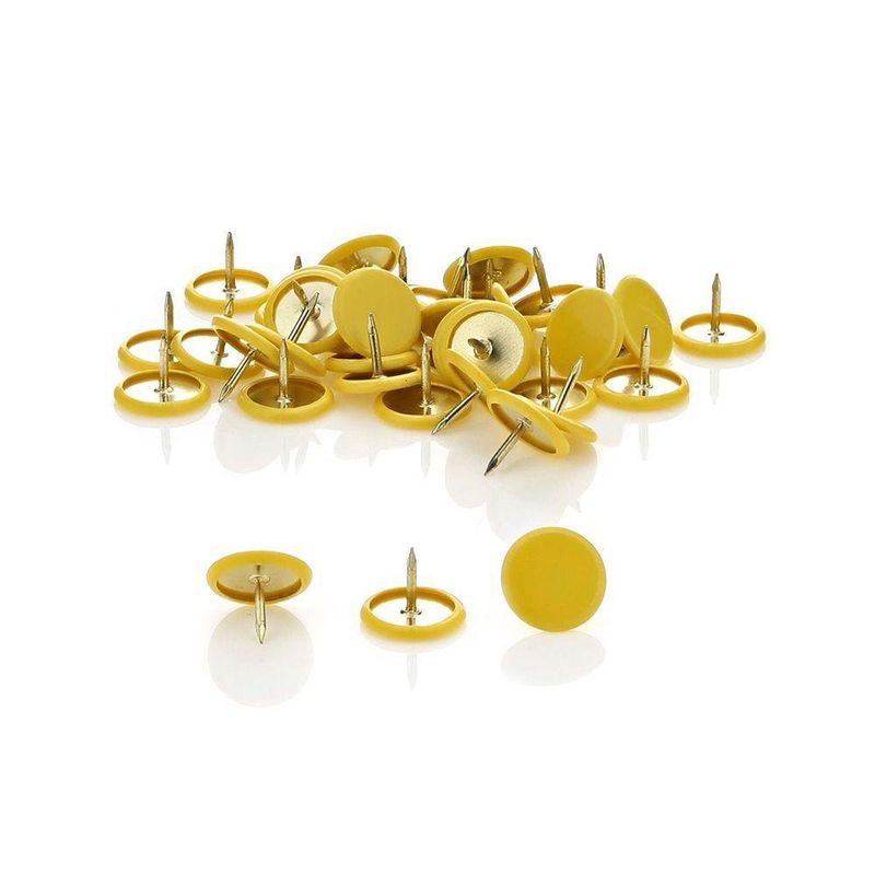 Tachuela Multiuso De 3/8" Amarillo - Hillman
