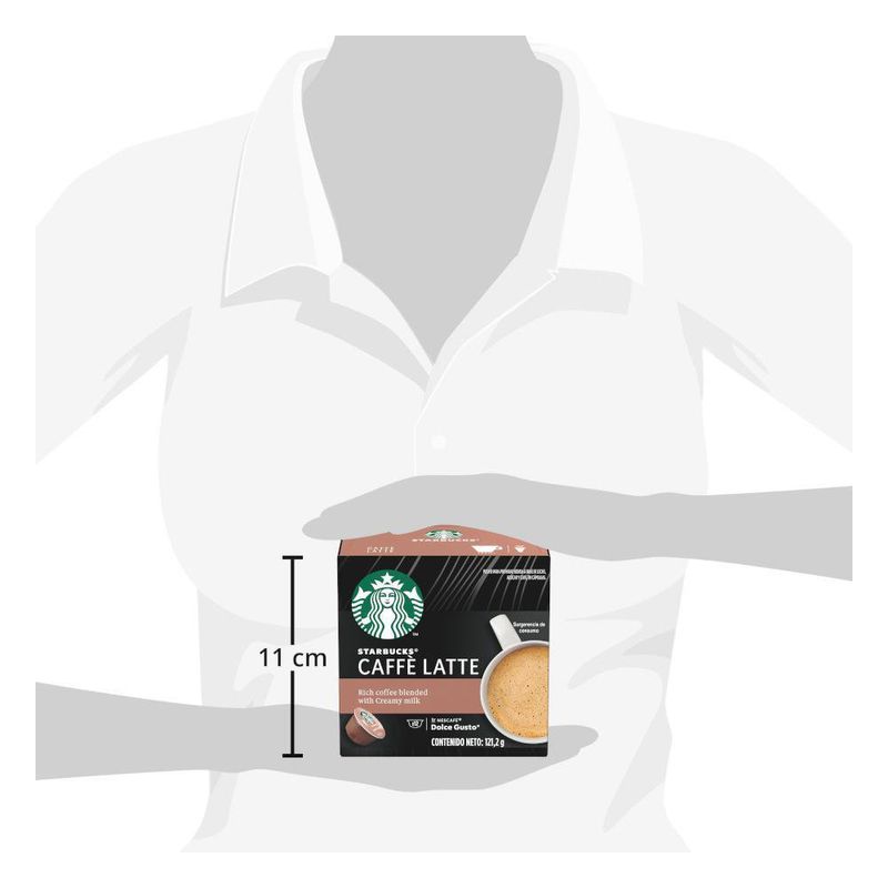 Cápsulas Café Latte 121.9G 12 Pzas