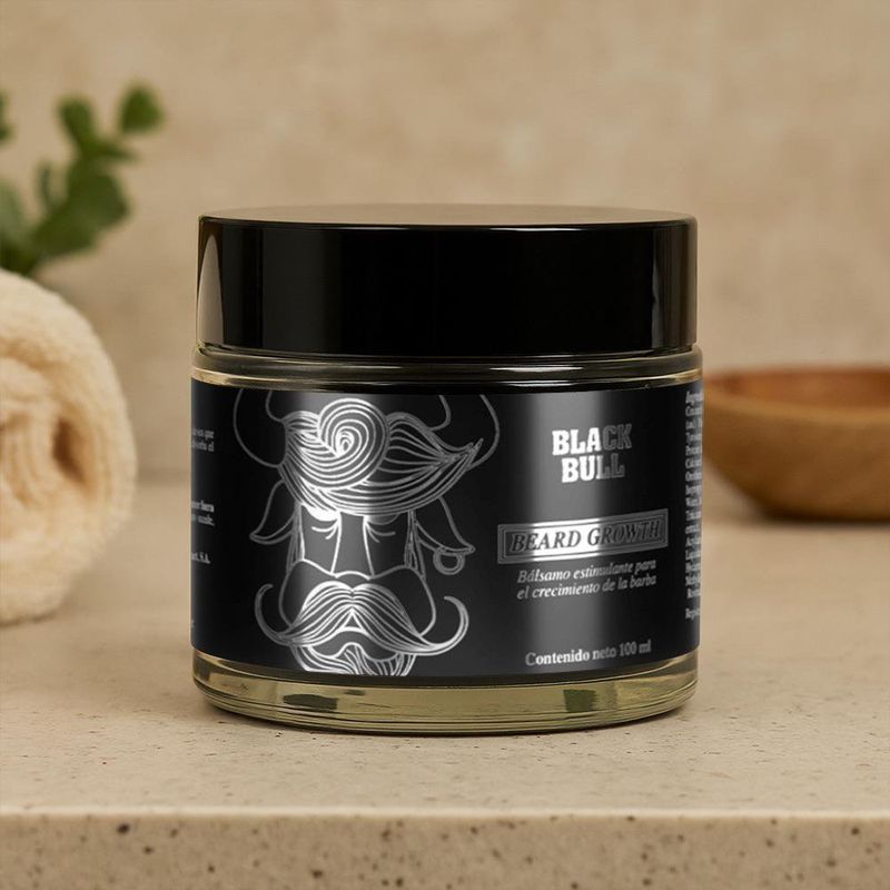 Tarro de Bálsamo para Crecimiento de Barba 100 ml