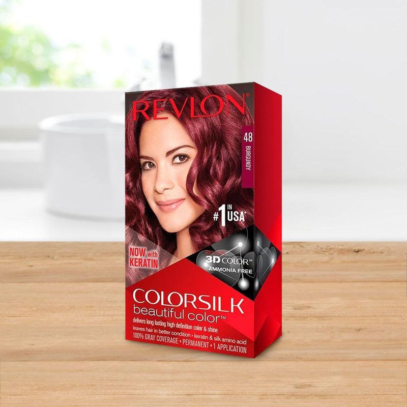 Tinte Permanente ColorSilk Rojo 48