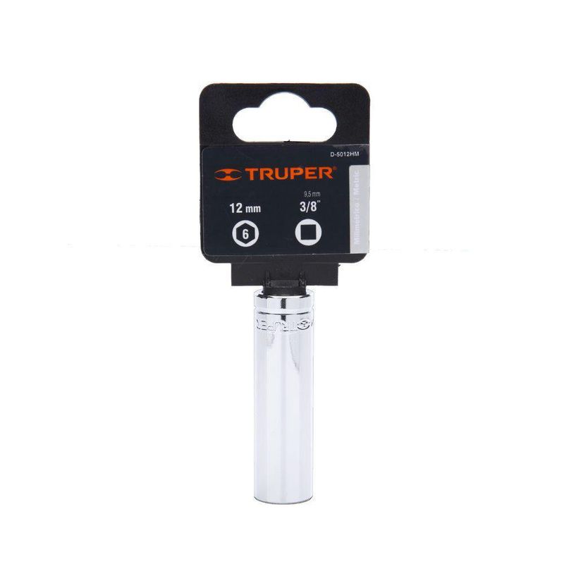 Copa Larga 6 Puntas Raíz 3/8 Plg - Truper Varios Tamaños
