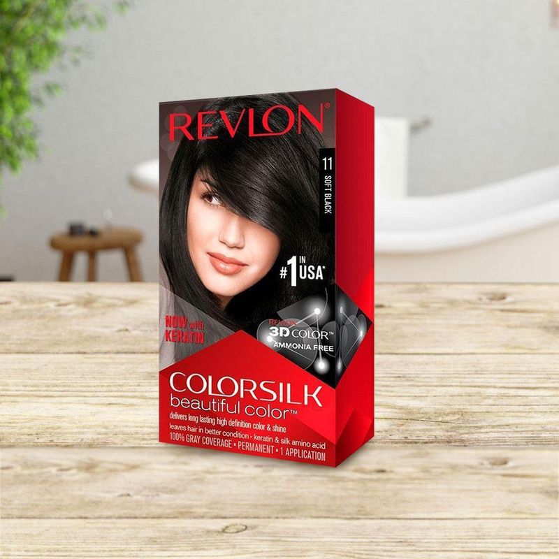Tinte Permanente ColorSilk Negro 11