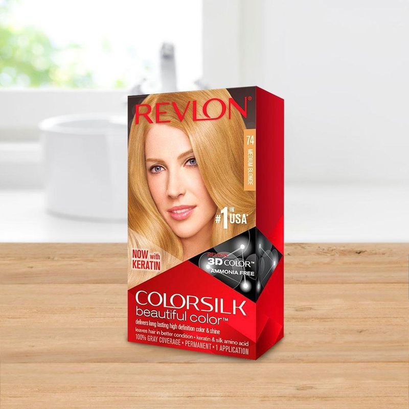 Tinte Permanente ColorSilk Rubio 74