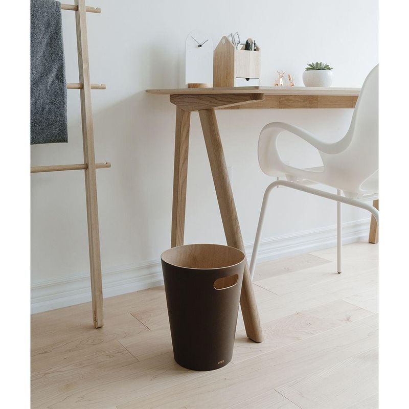 Papelero Woodrow 7.5 L Espresso