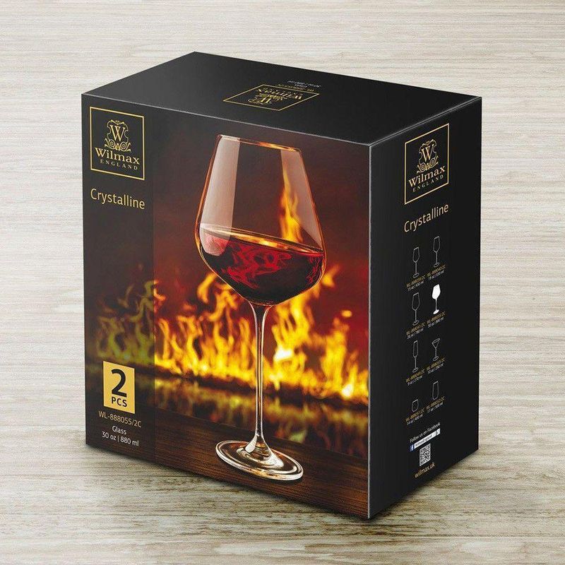 Set De 2 Copas De 30 Oz Chardonnay - Wilmax