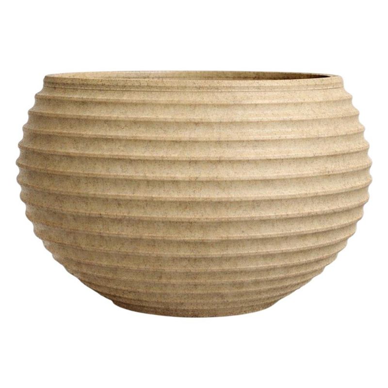 Maceta Bromelia Granito Arena 42 x 48 Cm