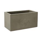 Maceta Cube Flower Box Blanco Antiguo 40 x 20 Cm