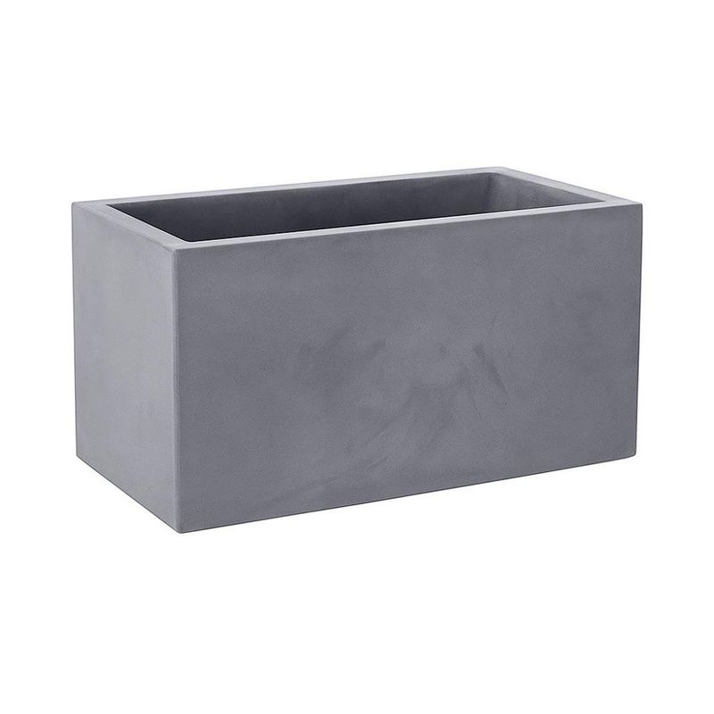 Maceta Cube Flower Box Cemento Antiguo 40 x 20 Cm