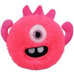 Pelota Fluffy Monstruo Rosa 23 Cm - Koala Kids