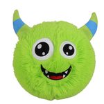 Pelota Fluffy Monstruo Verde 23 Cm - Koala Kids