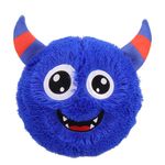 Pelota Fluffy Monstruo Azul 23 Cm - Koala Kids